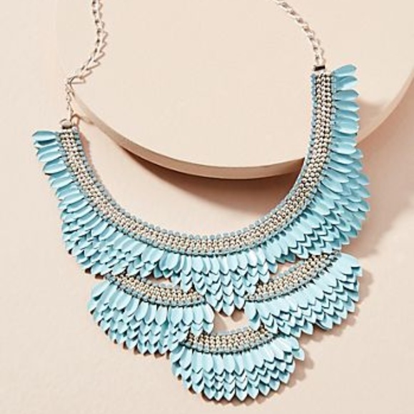 Anthropologie Jewelry - HTF NWT ANTHROPOLOGIE Deepa Cascade Bib Necklace